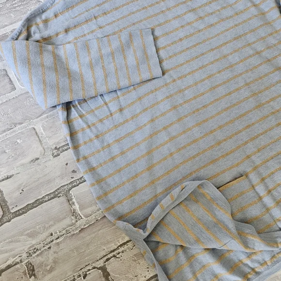 Lilly Pulitzer Lightweight Blue & Gold Sweater - Picture 4 of 6